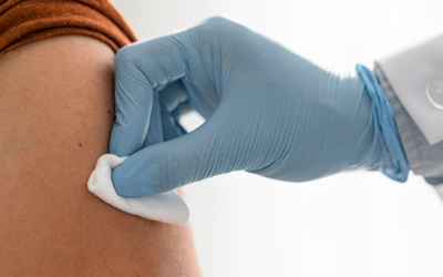 Обработка места пункции - Квинмед